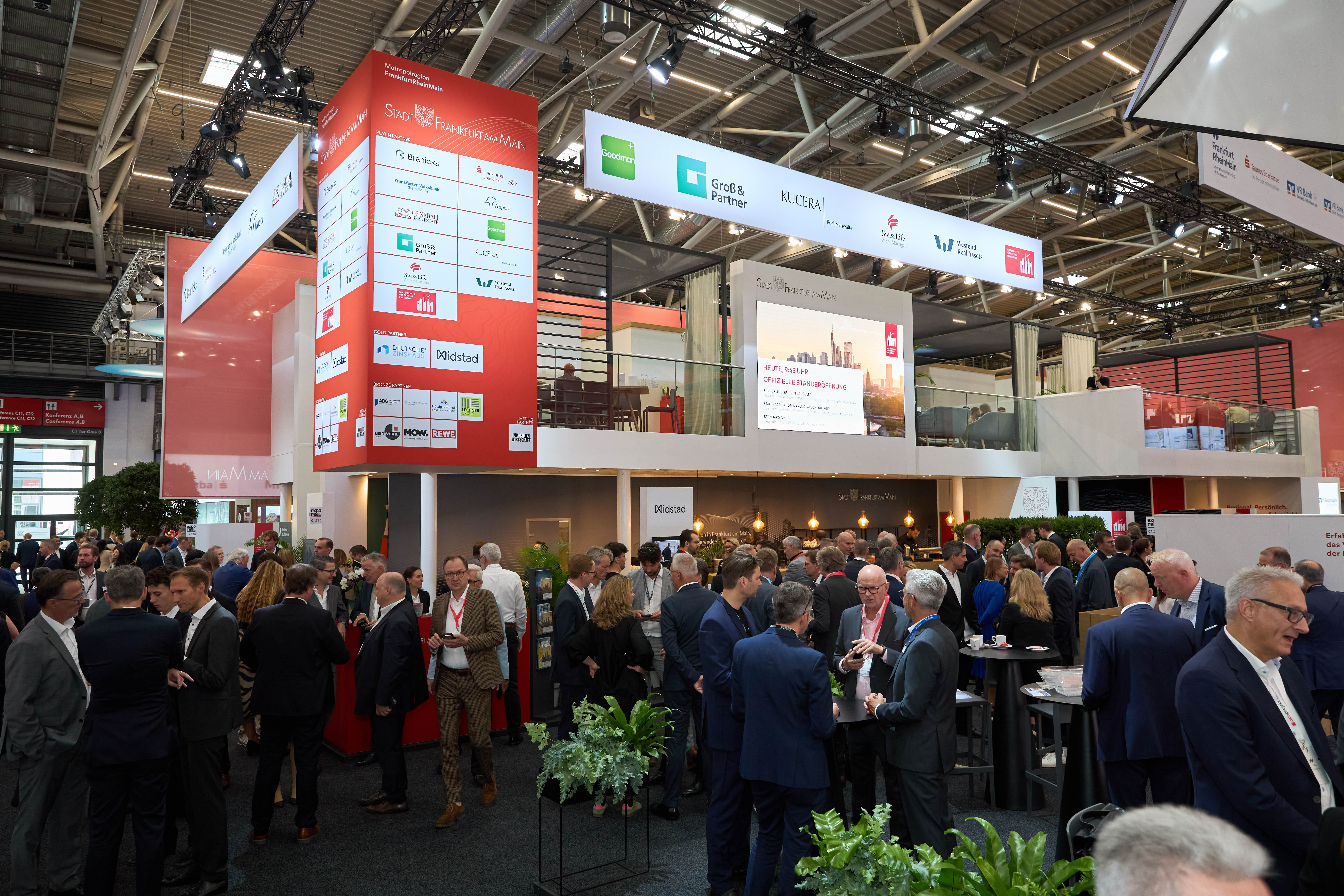 Der Auftritt von Frankfurt und der Metropolregion auf der diesj�hrigen Expo Real